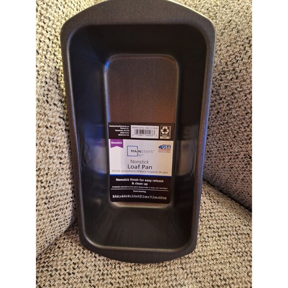 Mainstays‎ Non-Stick Loaf Pan 2 Pans - Picture 3 of 7